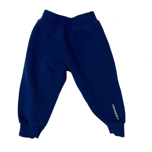 Converse Baby Yeti Blue Track Jogging Pants Size 6M - Picture 2 of 6